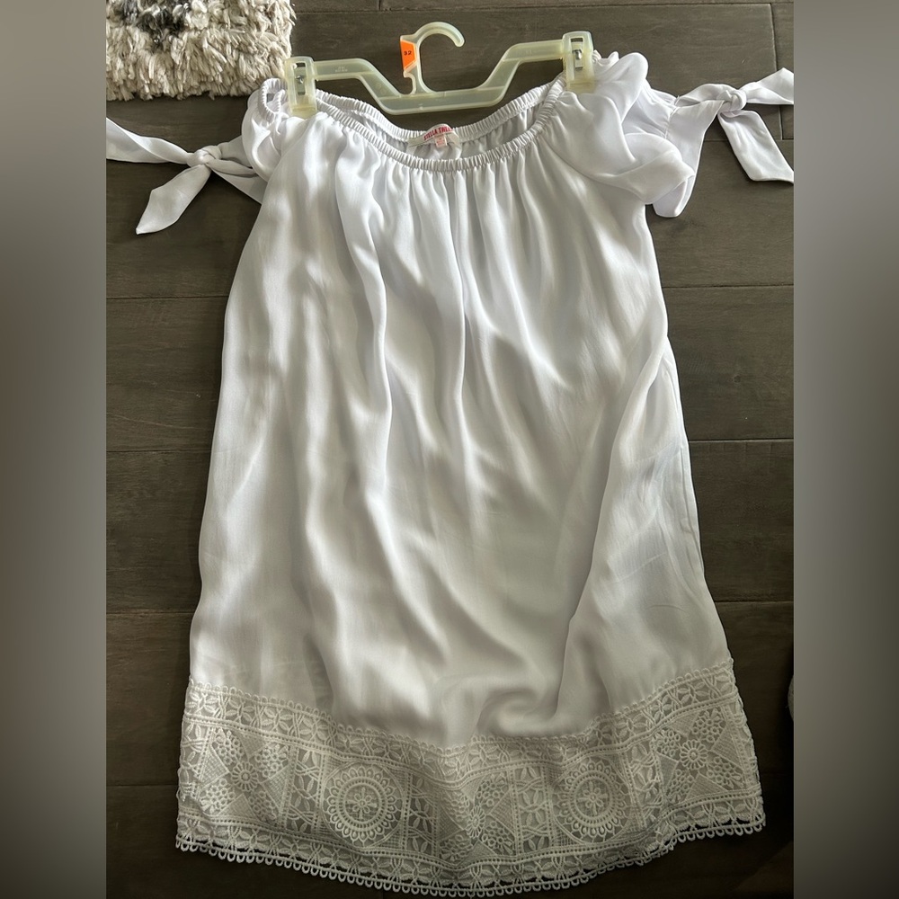 Off the shoulder dress